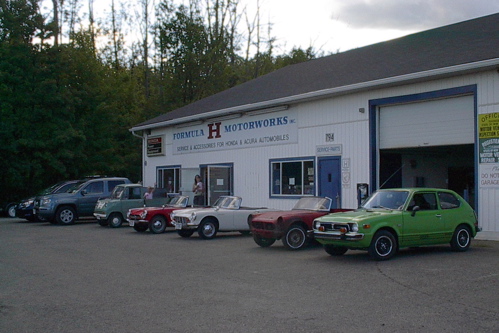 Hondas at Formula H