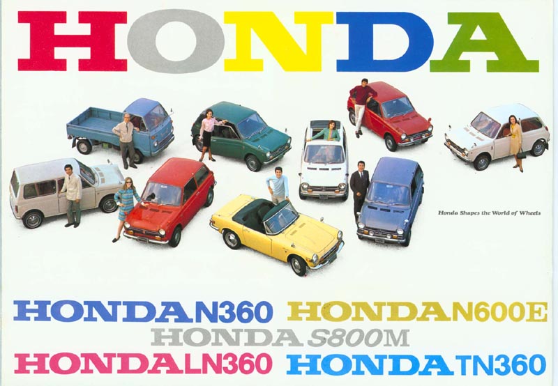 Honda Full Line Up Brochure Page 1