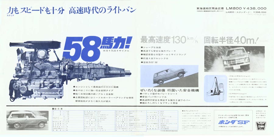 Honda L800 Brochure Page 2
