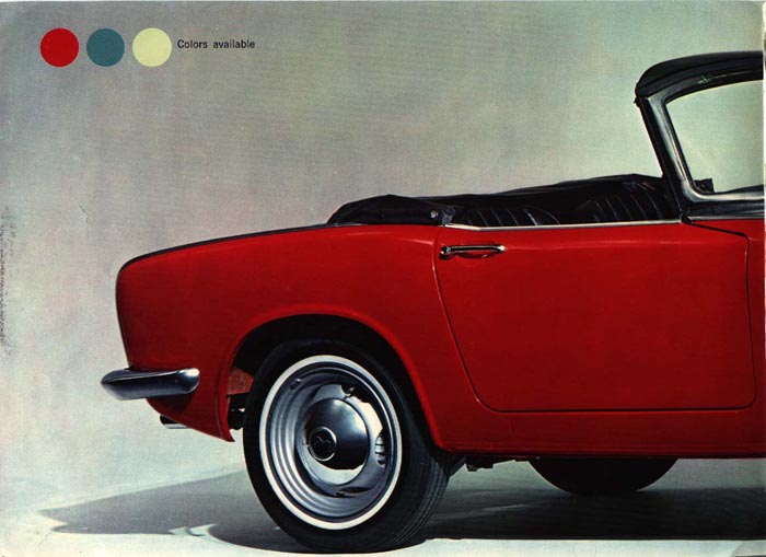 Honda S600 Brochure Page 2