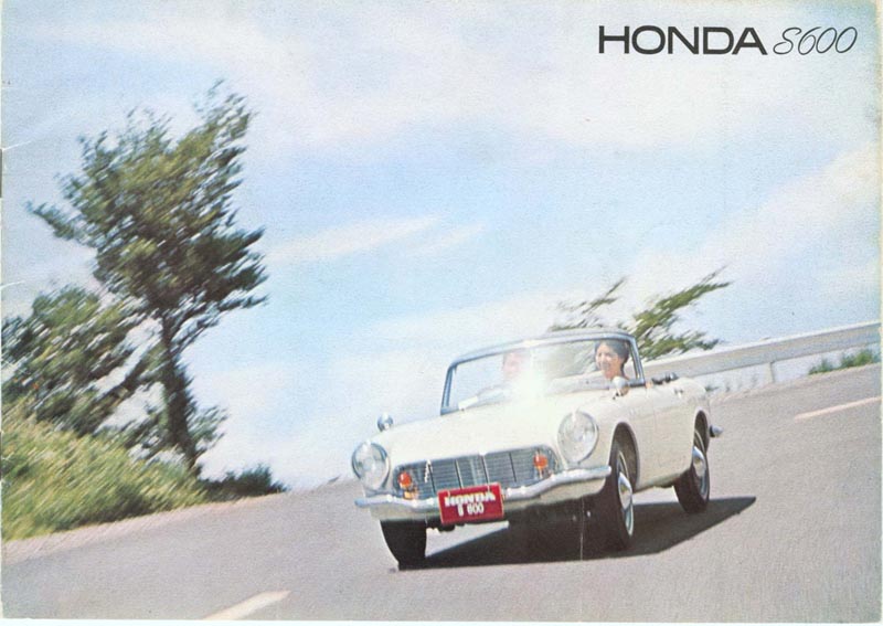 Honda S600 Brochure Page 1