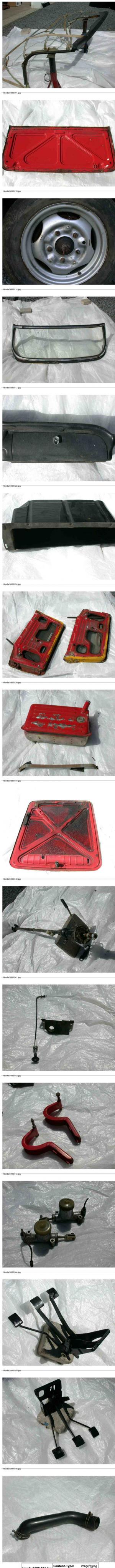 Honda S600 parts